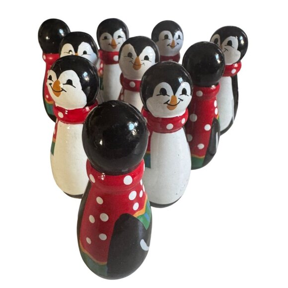10 Penguins Crafts 3" Decorations Wreaths - Picture 5 of 5